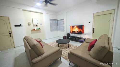 Kepala Batas House | Homestay Si Manja Kini Bertam 4 Bilik Semi D 2 Tingkat