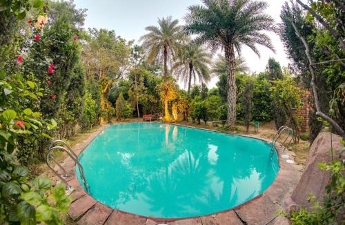 Gurugram House | Hostie Chinar Haveli and Tranquil Greens Rustic 8 BHK Estate with two swimming pools