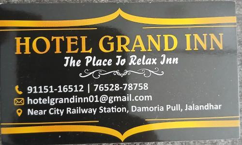 Jalandhar Hotel | Hotel Grand Inn