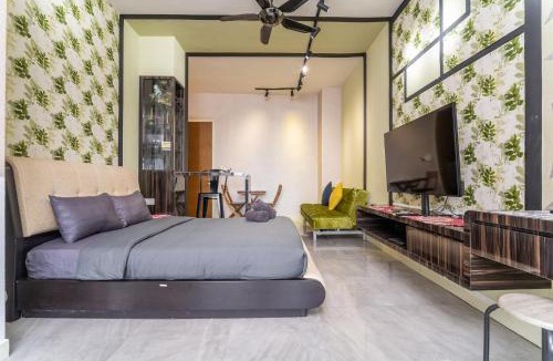 Taman Melaka Raya Apartment | Imperio A2213 Studio Bathtud Netflix Parking