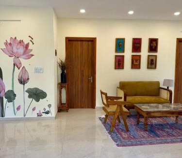Serilingampally Apartment | Indie vibe stay 3bhk at Kondapur
