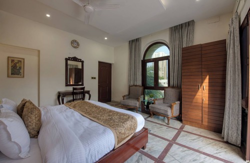 Gurugram House | Insta-Perfect Sunahari Bagh: Luxe Pool Farmstay Spacious 9BR farmhouse Gurugram