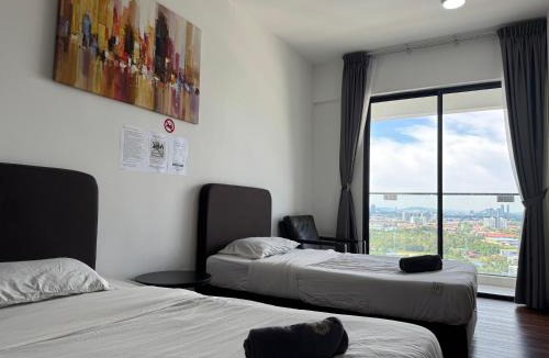 Penampang Apartment | K Avenue High Floor Studio Balcony with Sunrise View