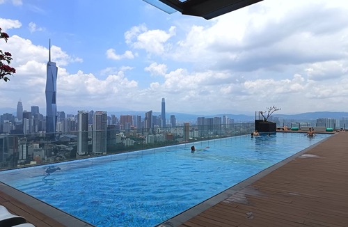 Brickfields Apartment | KL Sentral, Kuala Lumpur, 4 pax Family Merdeka 118 Nice View, , Sky Pool MRT LRT