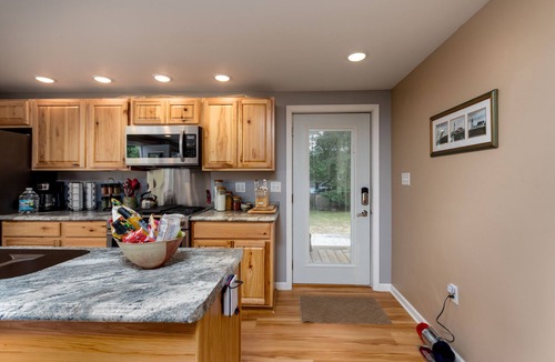 Dowling House | Lake front home with access to two lakes, large yard and RV hookup available!