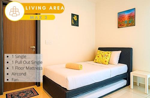 Subang Jaya Apartment | #LE1, Cozy Lakeview Bliss, Peaceful Retreat