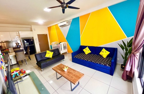 Medini Apartment | Legoland 8-10min walk@ Kairos Comfort Spacious Families ,Cuckoo Water/1-12pax