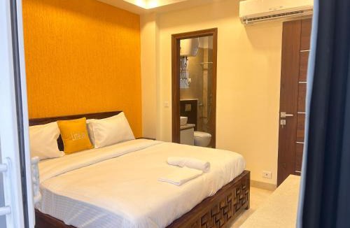 Sector 39 Hotel | Lime Tree 1BHK Serviced Apartment - Medanta Medicity, Gurgaon