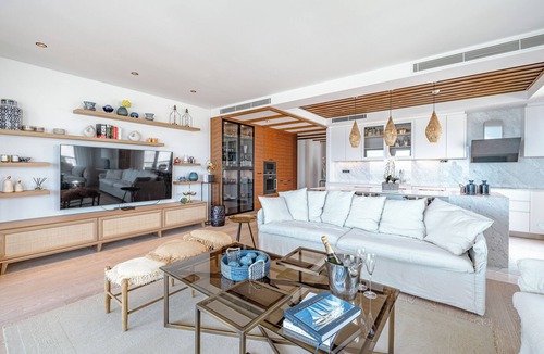 Gumbet Resort | Luxurious Beachfront Flat with Hotel Amenities Inside a 5-Star Resort