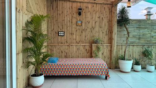Sikandra House | Madhuvana - मधुवन - Cozy Bamboo House on Terrace