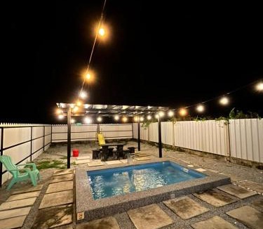 Setiu House | Memerang Tiny House & Pool near Merang Jetty