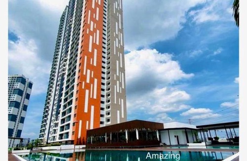 Kampung Masjid Timah Apartment | Meritus Residensi Seaview Pent Hauz 3BR 10Pax