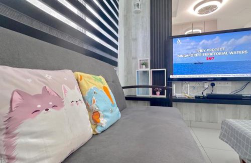 Masai Apartment | Midas Seri Alam Modern and Cozy 4-5 pax