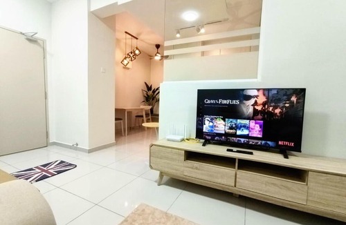 Masai Apartment | Midas Seri Alam New Cozy 5pax, Pet Friendly I Netflix & Coway, 1Cpark, Unblock View