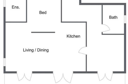 Orange Apartment | Mortimer's Wines Studio - Adults Only Retreat