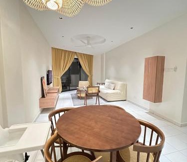 Tanjung Tanah Merah Apartment | NEWLY REnOVATED Comfy Beachfront View at Seri Bulan Port Díckson