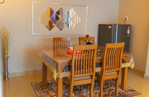 Shaikpet Apartment | NK Homes Full Furnished 2BHKs with Kitchen, Hall, Wifi & Smart TV