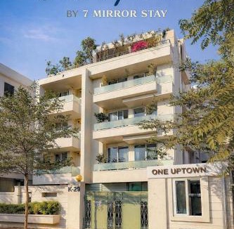 Durgapura House | One Uptown 103 Central Stylish 1BHK Loft