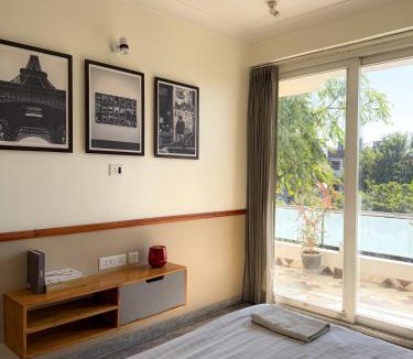 Durgapura House | One Uptown 201 modern 1 BHK loft