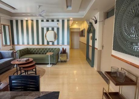 Durgapura House | One Uptown 301 Central Stylish 3 BHK loft