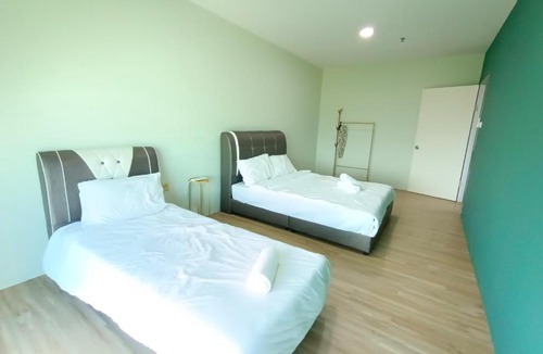 Medini Apartment | Permas@7 min to Mid Valley@3BR, 9PAX@TV@Console game@ Budget
