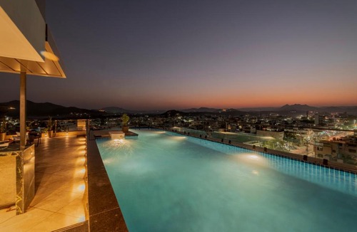 Shavri Colony Hotel | PINNACLE Udaipur - Boutique Rooftop Pool Hotel, Near the Lakes