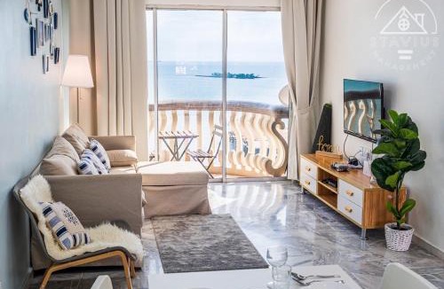 Taman Tanjung Apartment | Port Dickson 10Pax 3BR Glory Beach Resort Seaview