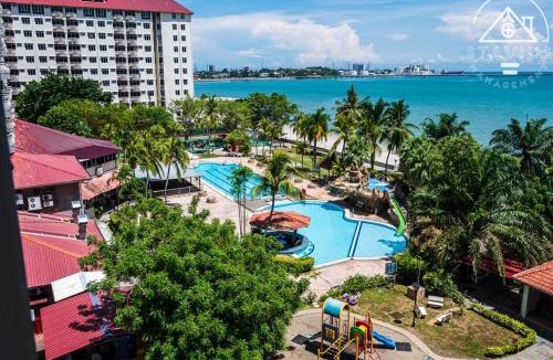 Taman Tanjung Apartment | Port Dickson 6pax 2BR Glory Beach Resort Seaview