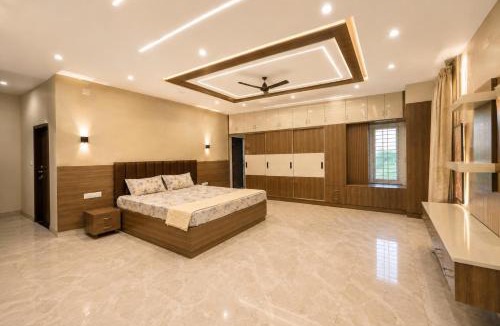 Tirupati Apartment | Premium and Luxurious 4BHK Duplex Villa for upto 40 people with Kitchen bathtub in Tirupati near railway staion and close to Temples