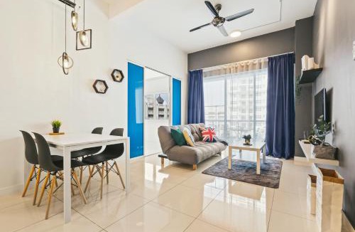 Bandar Puchong Jaya Apartment | Puchong Skypod Residence, 1-5 pax with Balcony Unit, Walking Distance to IOI Mall, 10min Drive to Sunway