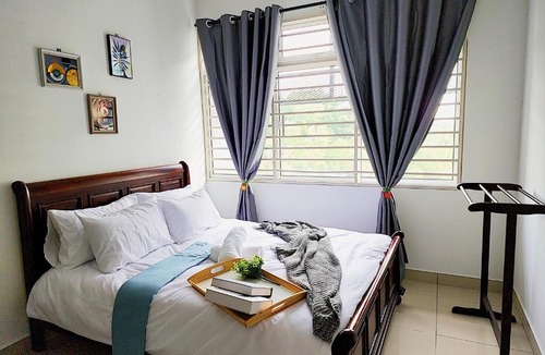 Presint 15 Apartment | Putrajaya Dwiputra Residences, Fully Air-Con 3BR Homestay