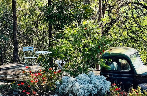 Thornton Cabin | Romantic Cabin for two, nestled in farmland. Valley views, sunsets and wildlife.