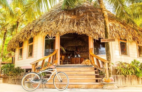 Thatch Caye House | Romantic Oceanfront Cabana w/En-Suite Bath, A/C, & Incredible Ocean Views