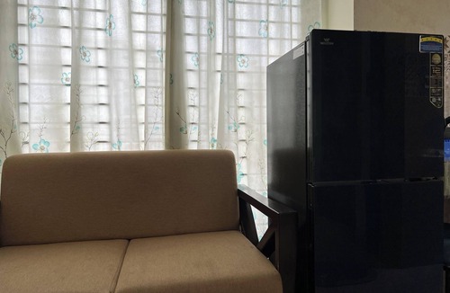 Basundhara Residential Area Apartment | Roof top One Bed Fully Furnished Apartment with Kitchen, small Living & Bathroom