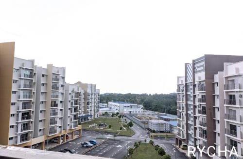 Pulau Sebang Apartment | Rycha Homestay A famosa near Waterpark