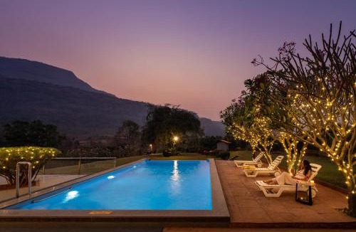 Karjat Villa | SaffronStays Sanvina Farm - A Signature Series Riverside Villa, Karjat