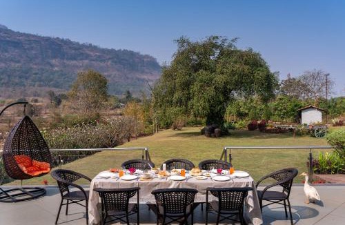 Karjat Villa | SaffronStays Sanvina Farm - A Signature Series Riverside Villa, Karjat