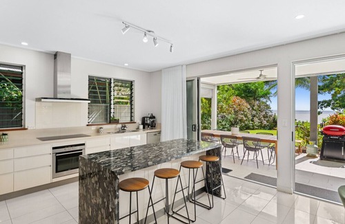 Trinity Beach House | Sandveil | Absolute Beachfront Access Home with Pool, Ocean Views & Family Space