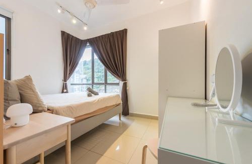 Brinchang Apartment | Serene Minimalist Family Retreat 2-7pax 8 min to BoH