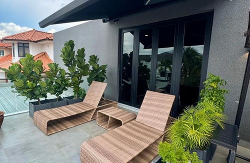 Taman Johor Jaya Villa | Sky Pool Event Garden Koey