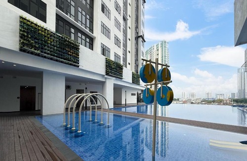 Taman Century Apartment | Space Residency by Avery with Cityview at JBCC #Free Parking #Walk 100m to KSL #Infinity Pool #中英文房东
