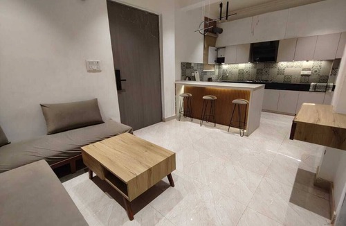 Allahabad Condo | Spacious 2BHK-AC -TV- Balcony with Kitchen