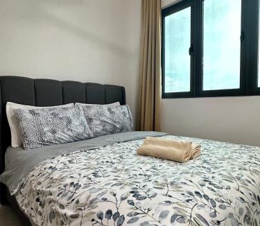 Kampung Setul Apartment | Spacious 3BR I Meritus Perai l Family & Nice View