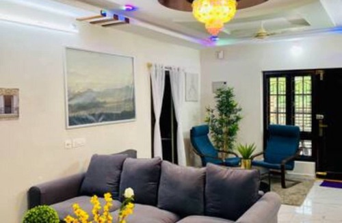 Gannavaram Villa | Spacious 4-bedroom villa in pleasant Vijayawada with AC