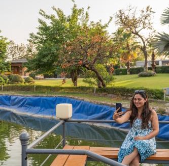 Gurugram Villa | StayVista at Kaimalgarh Aravalli Estate with Private Pool & Lake