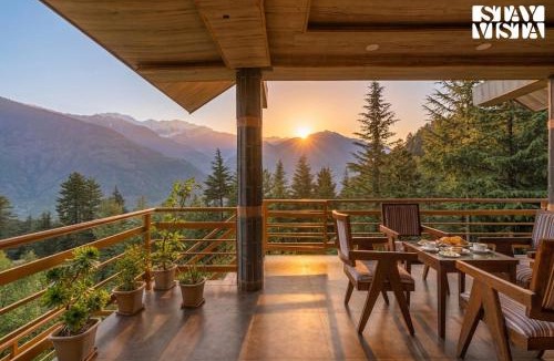 Naggar Villa | StayVista at Nivara with Bonfire, Mountain View