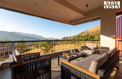 Nashik Villa | StayVista's Terra Tints - Mountainside Cabin with Private Pool, Deck & Games Room