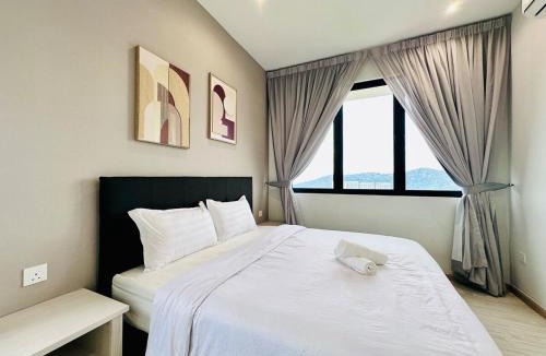 Kampung Sungai Nibong Apartment | Stunning Sea & Penang Bridge View Luxury 2BR