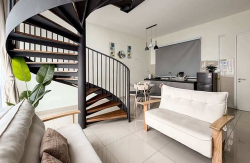 Malacca City Apartment | Stylish Duplex Loft, 5min to Jonker St