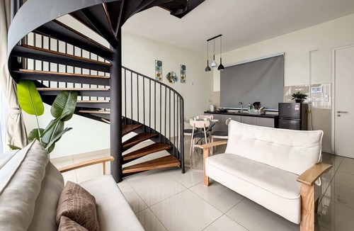 Malacca City Apartment | Stylish Duplex Loft, Near Jonker St Melaka